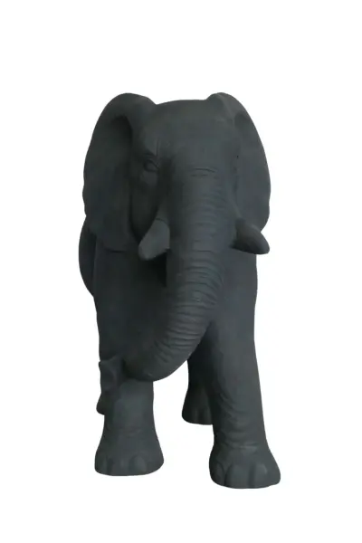 Product image 3 of the product “Elephant, 98cm Length | GRC (Glassfibre Reinforced Concrete), Bronze Finish ”